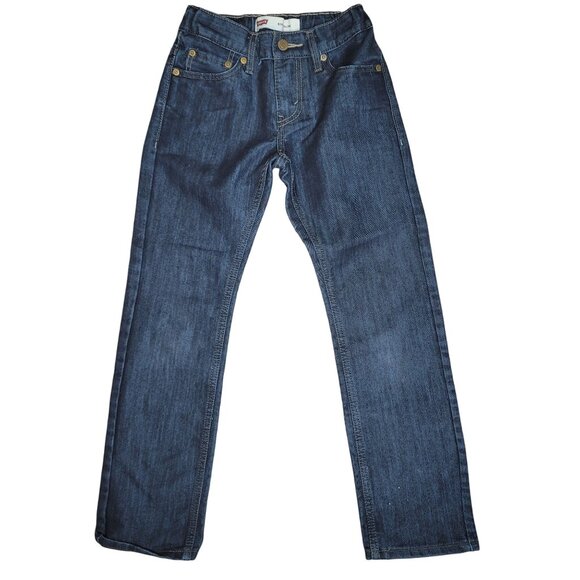 Levis 511 slim jeans dark blue color boys size 10 regular - Picture 1 of 5